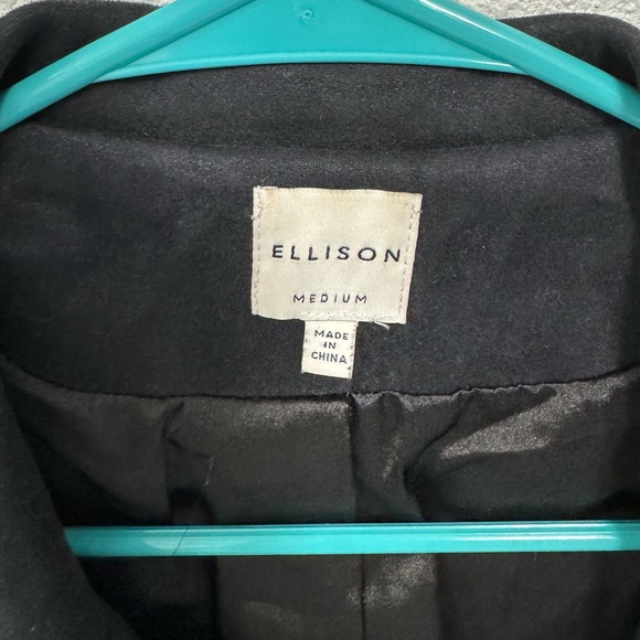 Faux Suede Moto Jacket size Medium - Picture 3 of 6